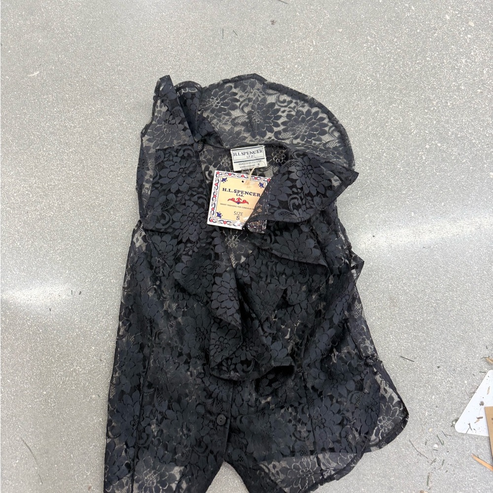Black Lace Top
